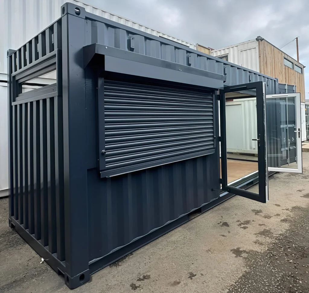 20ft x 8ft Custom Shipping Container Conversion – Portable Building - Image 6