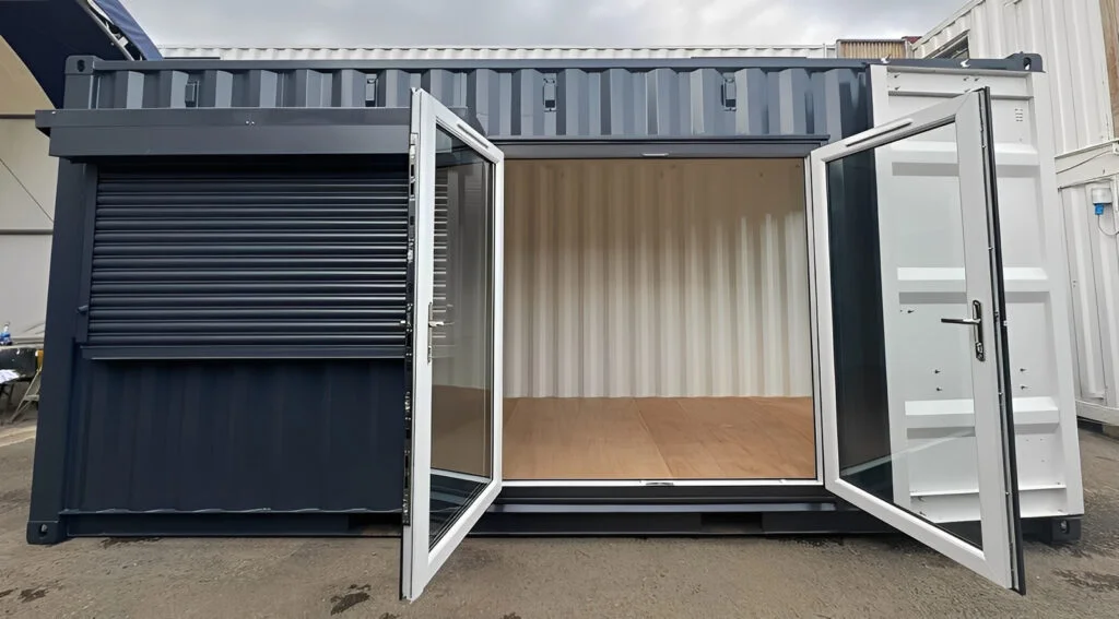 20ft x 8ft Custom Shipping Container Conversion – Portable Building - Image 10