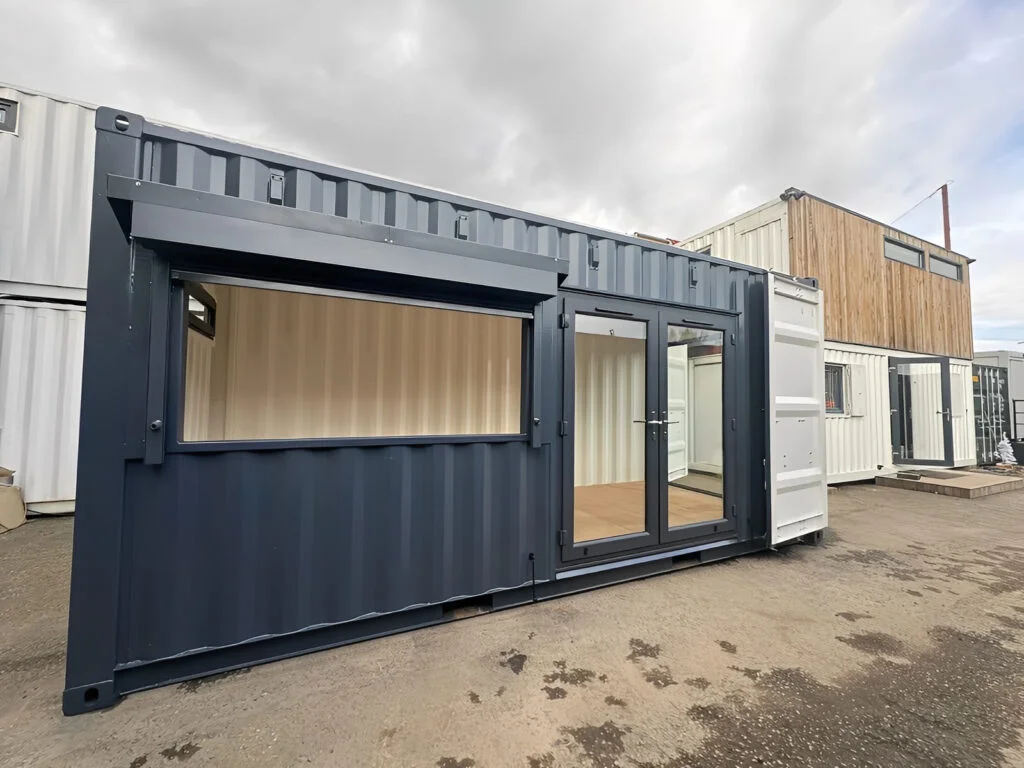 20ft x 8ft Custom Shipping Container Conversion – Portable Building - Image 9