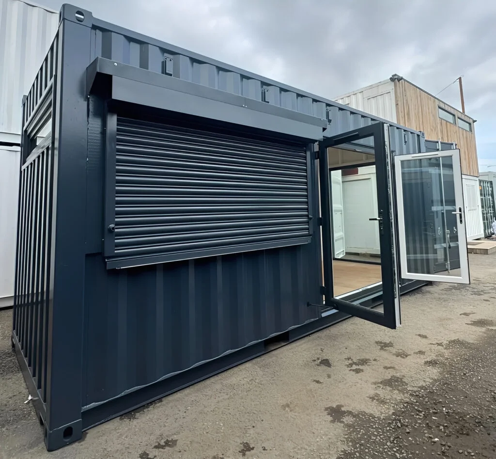 20ft x 8ft Custom Shipping Container Conversion – Portable Building - Image 3