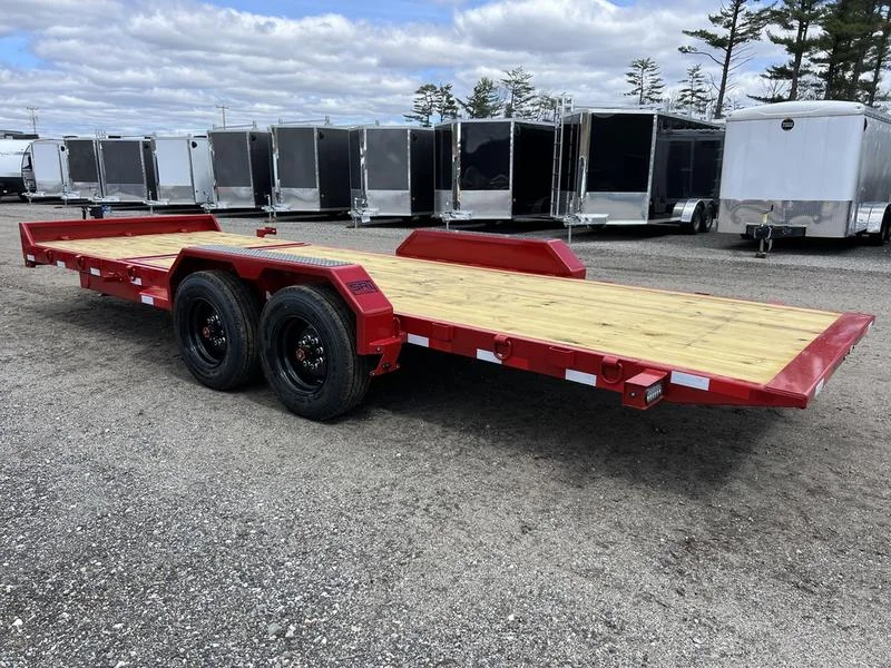 2024 Rice Trailers 7×22 16K Tilt Deck Powder Coat Equipment w/Toolbox - Image 5