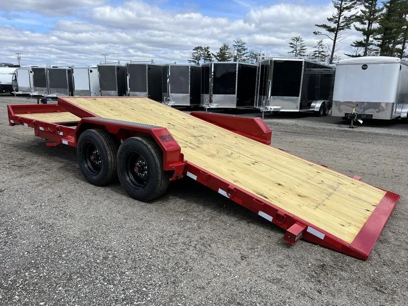 2024 Rice Trailers 7×22 16K Tilt Deck Powder Coat Equipment w/Toolbox - Image 8