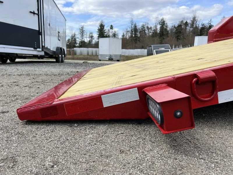 2024 Rice Trailers 7×22 16K Tilt Deck Powder Coat Equipment w/Toolbox - Image 9