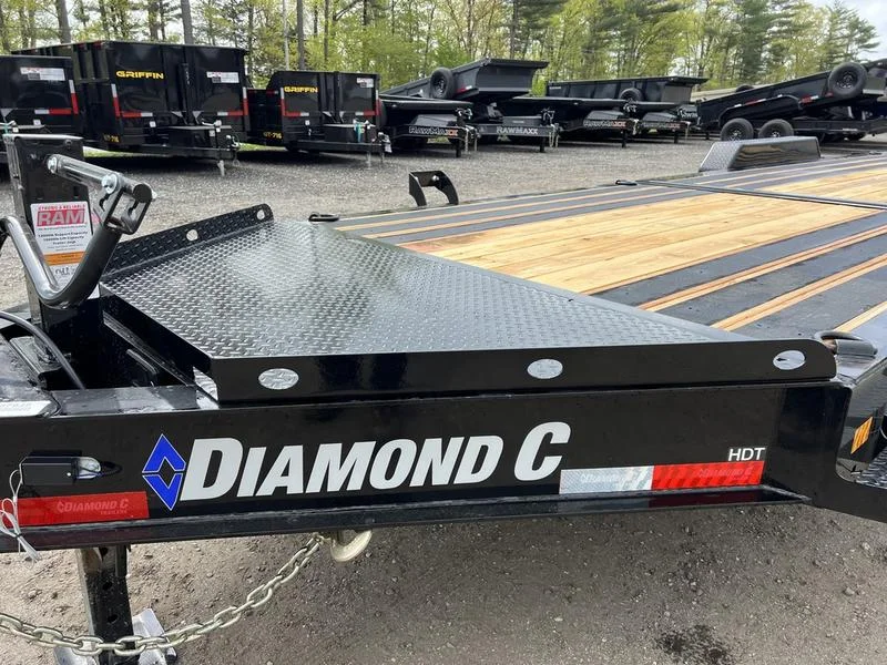 2024 Diamond C 7X24 20K Tilt Deck Equipment Trailer w/Spare Mount - Image 4