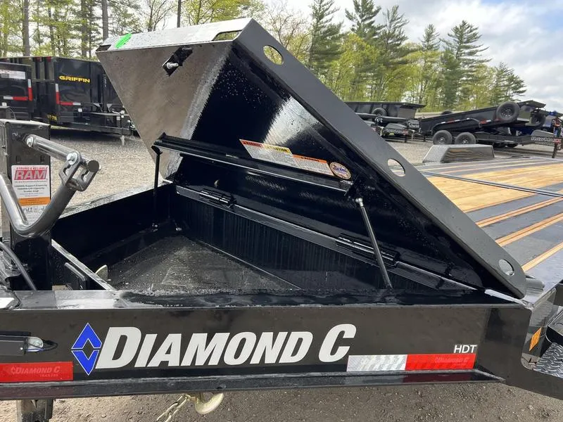 2024 Diamond C 7X24 20K Tilt Deck Equipment Trailer w/Spare Mount - Image 8