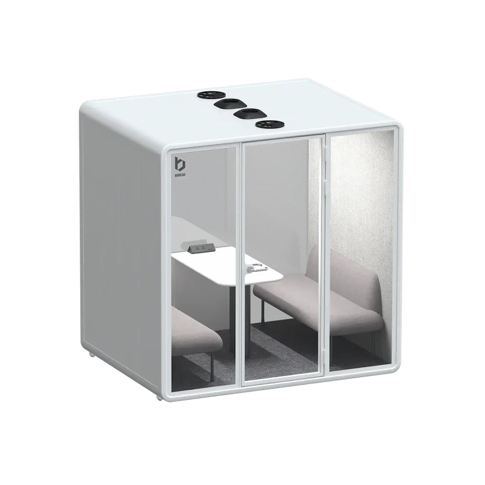 Bureau Quad Plus Modular Meeting Office - Image 7
