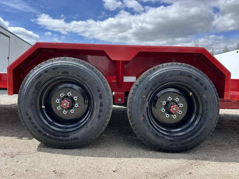 2024 Rice Trailers 7×22 16K Tilt Deck Powder Coat Equipment w/Toolbox - Image 3