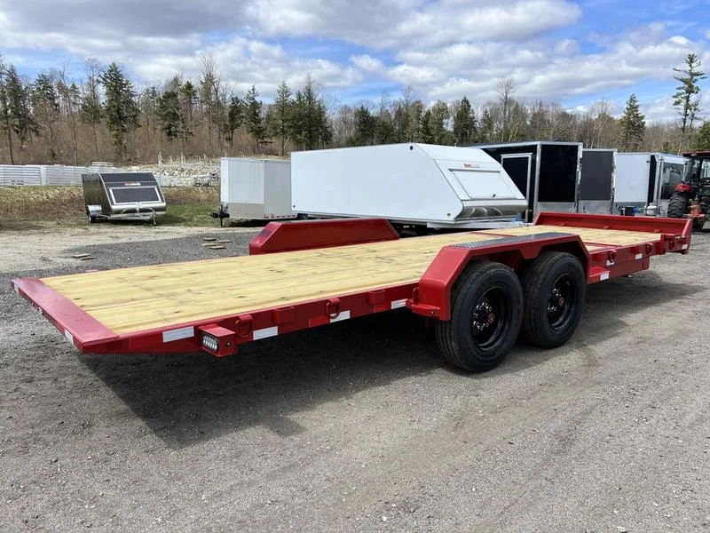 2024 Rice Trailers 7×22 16K Tilt Deck Powder Coat Equipment w/Toolbox - Image 7