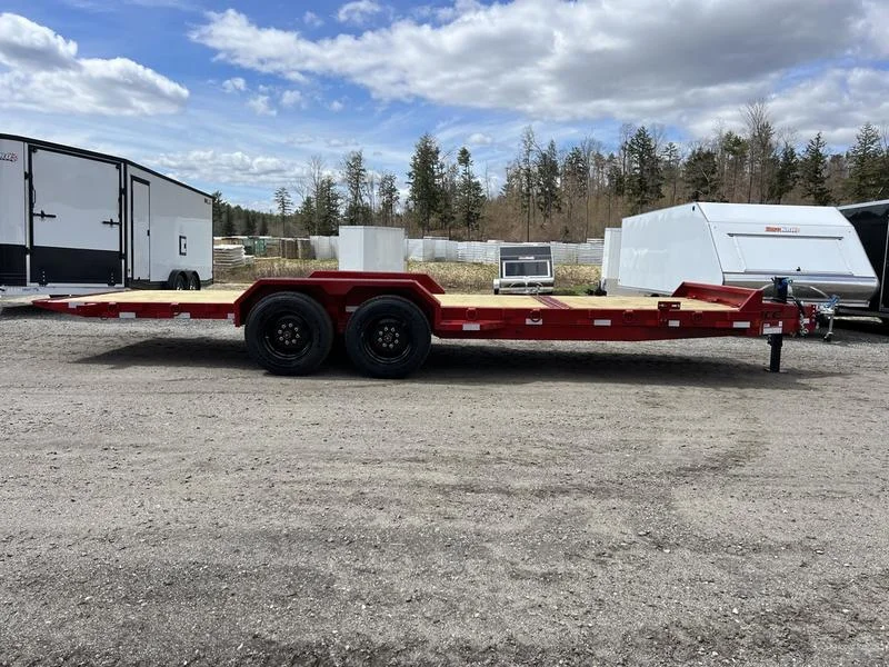 2024 Rice Trailers 7×22 16K Tilt Deck Powder Coat Equipment w/Toolbox - Image 13