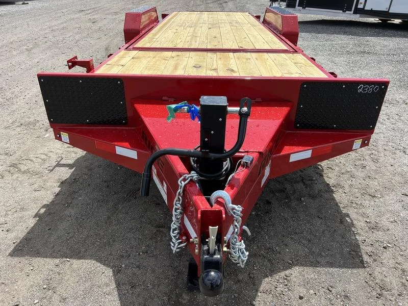 2024 Rice Trailers 7×22 16K Tilt Deck Powder Coat Equipment w/Toolbox - Image 11